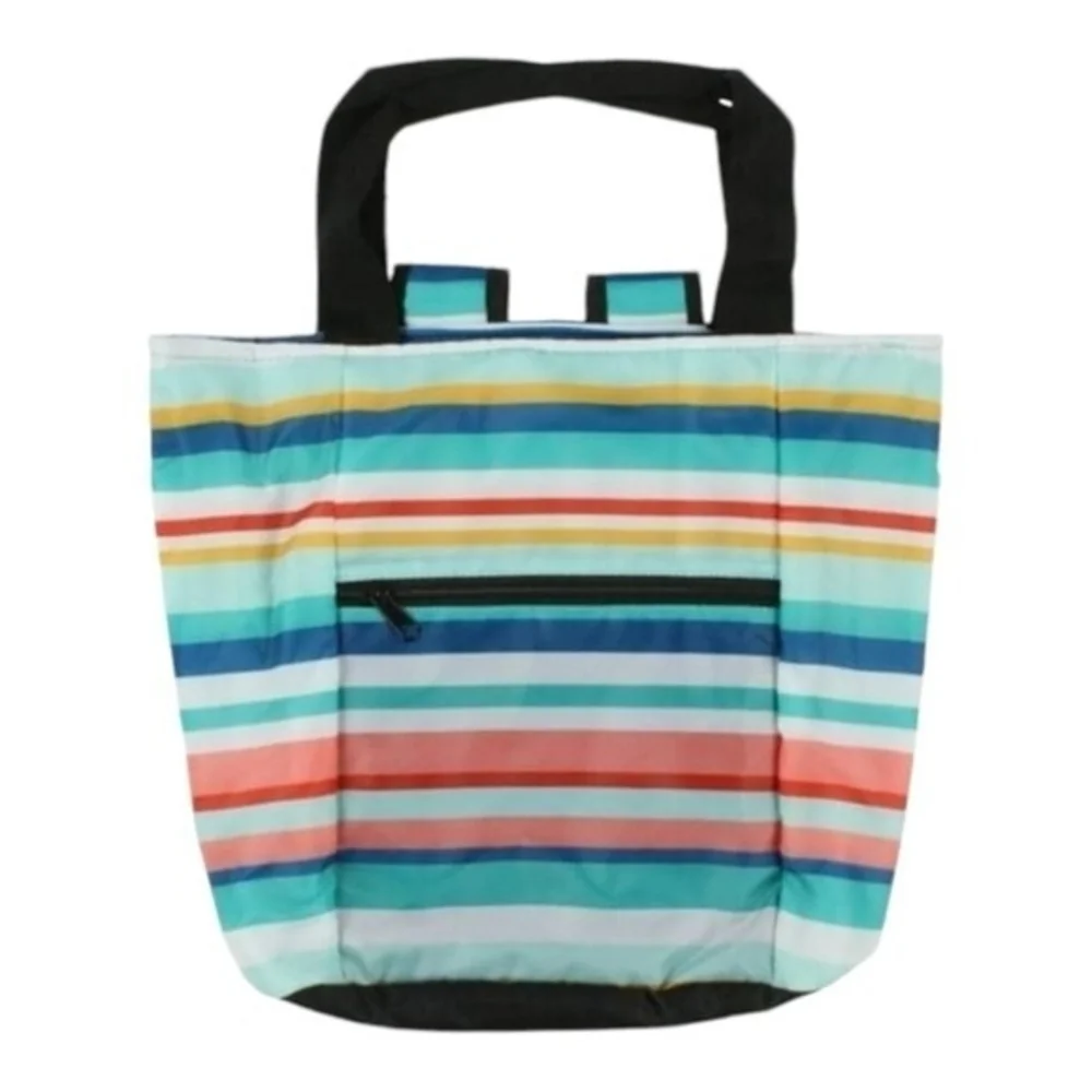 Unisex Insulated Lunch Backpack Portable Cooler Multicolor Travel Bag NWOT